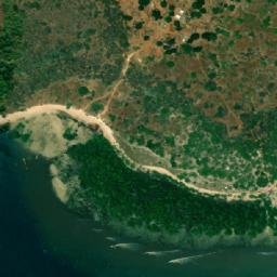 Satellite imagery of Ras Berikiti, TZ