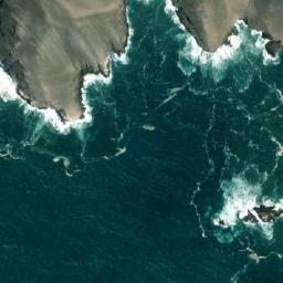 Satellite imagery of Punta Calvario, PE