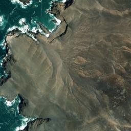 Satellite imagery of Punta Calvario, PE
