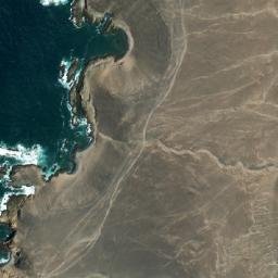 Satellite imagery of Punta El Frío, PE