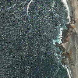 Satellite imagery of Punta Patillos, PE