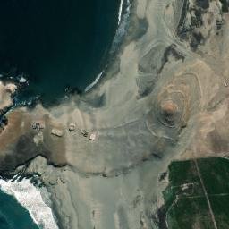 Satellite imagery of Punta Mata Serrano, PE