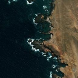 Satellite imagery of Punta Muñi, PE