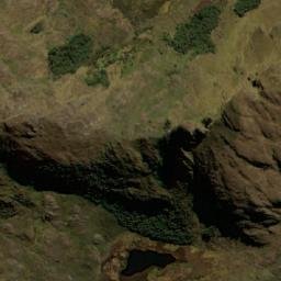 Satellite imagery of Cerro Garirpún, PE