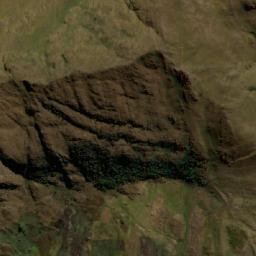 Satellite imagery of Cerro Garirpún, PE