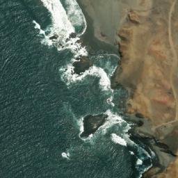 Satellite imagery of Punta Salinas, PE