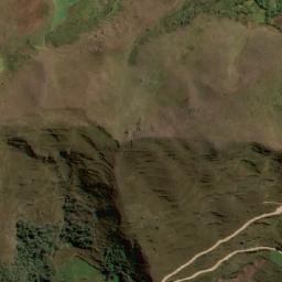 Satellite imagery of Cerro Huayranán, PE