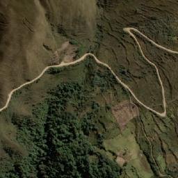 Satellite imagery of Cerro Huayranán, PE