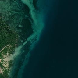 Satellite imagery of Ras Yoso, TZ