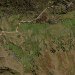 Satellite imagery of Cerro Ñahuín, PE