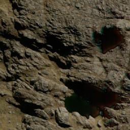 Satellite imagery of Cerro León Huañush, PE