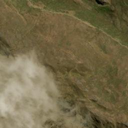 Satellite imagery of Cerro Cruzpiaga, PE