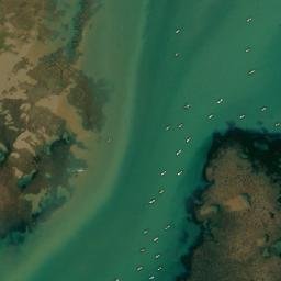 Satellite imagery of Pontal do Peba, BR