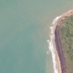 Satellite imagery of Cabo das Três Pontas, AO