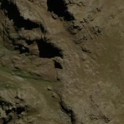 Satellite imagery of Cerro Gaico, PE
