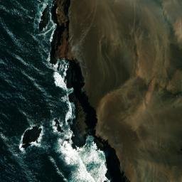 Satellite imagery of Punta San Francisco, PE