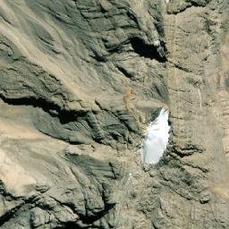 Satellite imagery of Cerro Chuspe, PE
