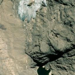 Satellite imagery of Cerro Chuspe, PE