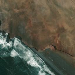 Satellite imagery of Punta Colorado Chico, PE