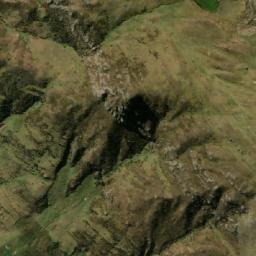 Satellite imagery of Cerro Quingaicocha, PE