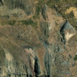 Satellite imagery of Cerro Coñupa, PE