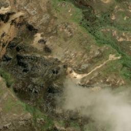 Satellite imagery of Cerro Pucamachay, PE