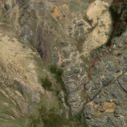 Satellite imagery of Cerro Tucto, PE