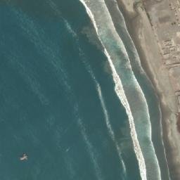 Satellite imagery of Punta Tomás, PE