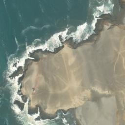 Satellite imagery of Punta Supe, PE