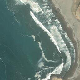 Satellite imagery of Punta Supe, PE