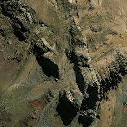 Satellite imagery of Cerro San Salvador, PE