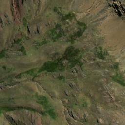 Satellite imagery of Cerro San Salvador, PE