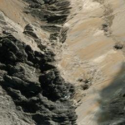 Satellite imagery of Cordillera Callejón, PE