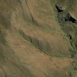 Satellite imagery of Cerro Limpio Jirca, PE