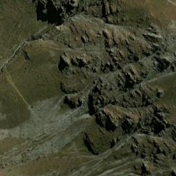 Satellite imagery of Cerro Onces, PE