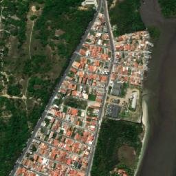 Satellite imagery of Morro do Urubu, BR