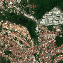 Satellite imagery of Morro do Urubu, BR