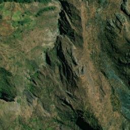 Satellite imagery of Cerro de Canin, PE