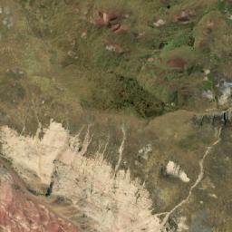 Satellite imagery of Cerro Cauquish, PE