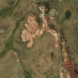 Satellite imagery of Cerro Cauquish, PE