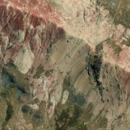 Satellite imagery of Cerro Cauquish, PE