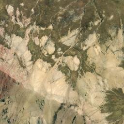 Satellite imagery of Cerro Cauquish, PE