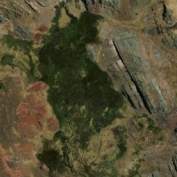 Satellite imagery of Cerro Potrero, PE