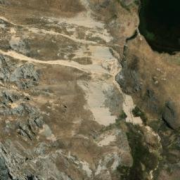 Satellite imagery of Cerro Gorgurumi, PE