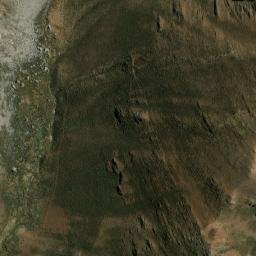 Satellite imagery of Cerro Pacla, PE