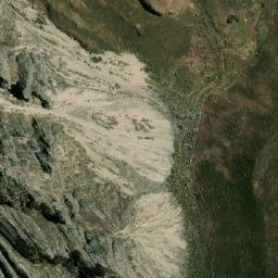 Satellite imagery of Cerro Pacla, PE
