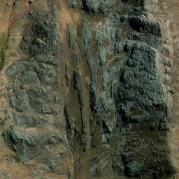 Satellite imagery of Cerro Calaniyoc, PE