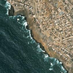 Satellite imagery of Punta Huacho, PE