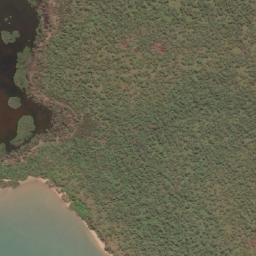 Satellite imagery of Midjari Point, Cobourg, AU