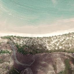 Satellite imagery of Gedge Point, AU